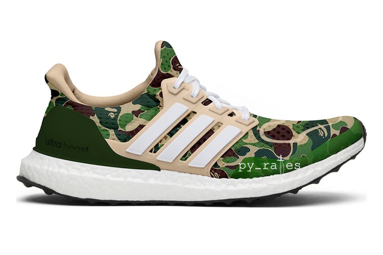 BAPE Et adidas Collaborent Sur Une Nouvelle UltraBOOST
