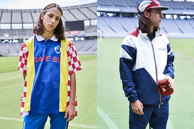 BAPE Sort Une Collection Football Pour La Finale De La Coupe Du Monde