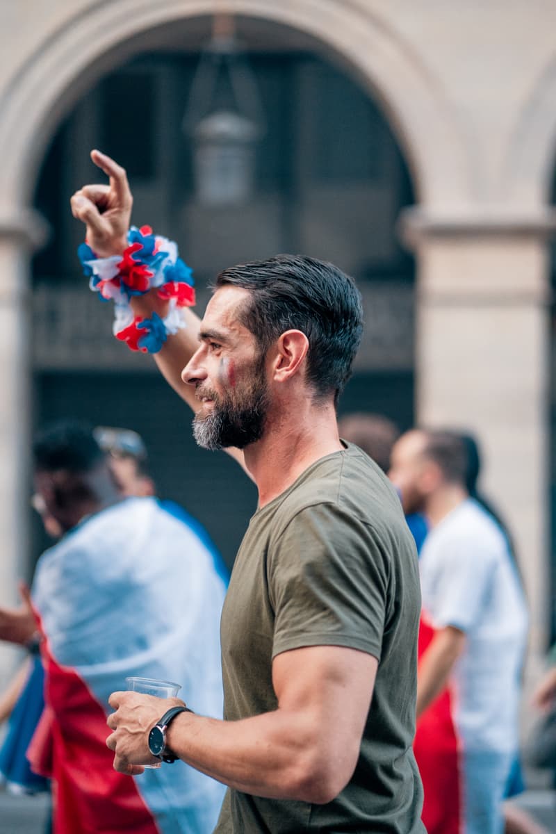 Photo Des Supporters Français