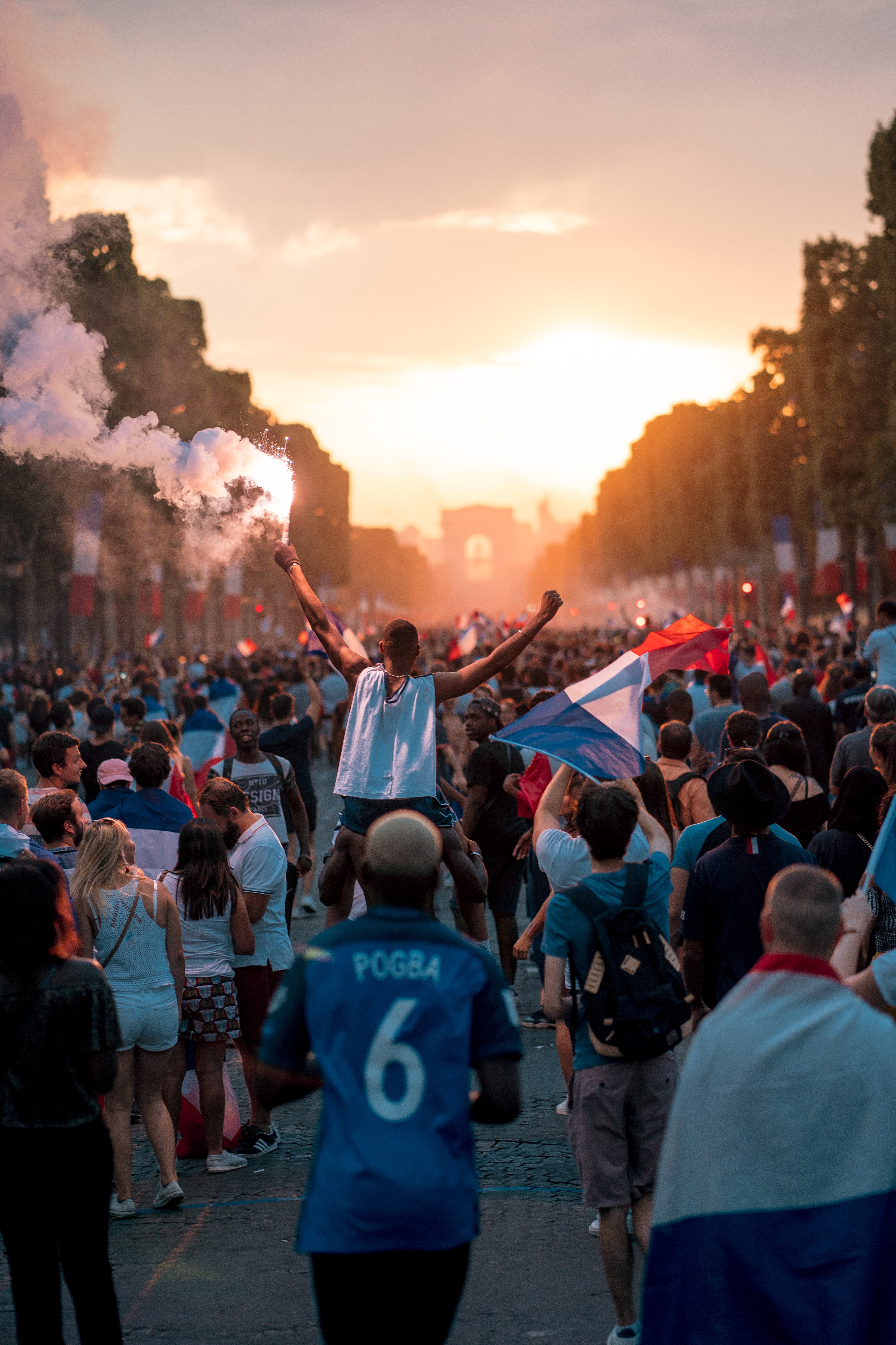 Photo Des Supporters Français