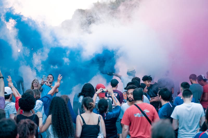 Photo Des Supporters Français