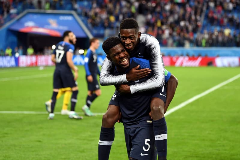 Equipe de France, Umtiti, N'Golo Kanté, France, Belgique, Photos