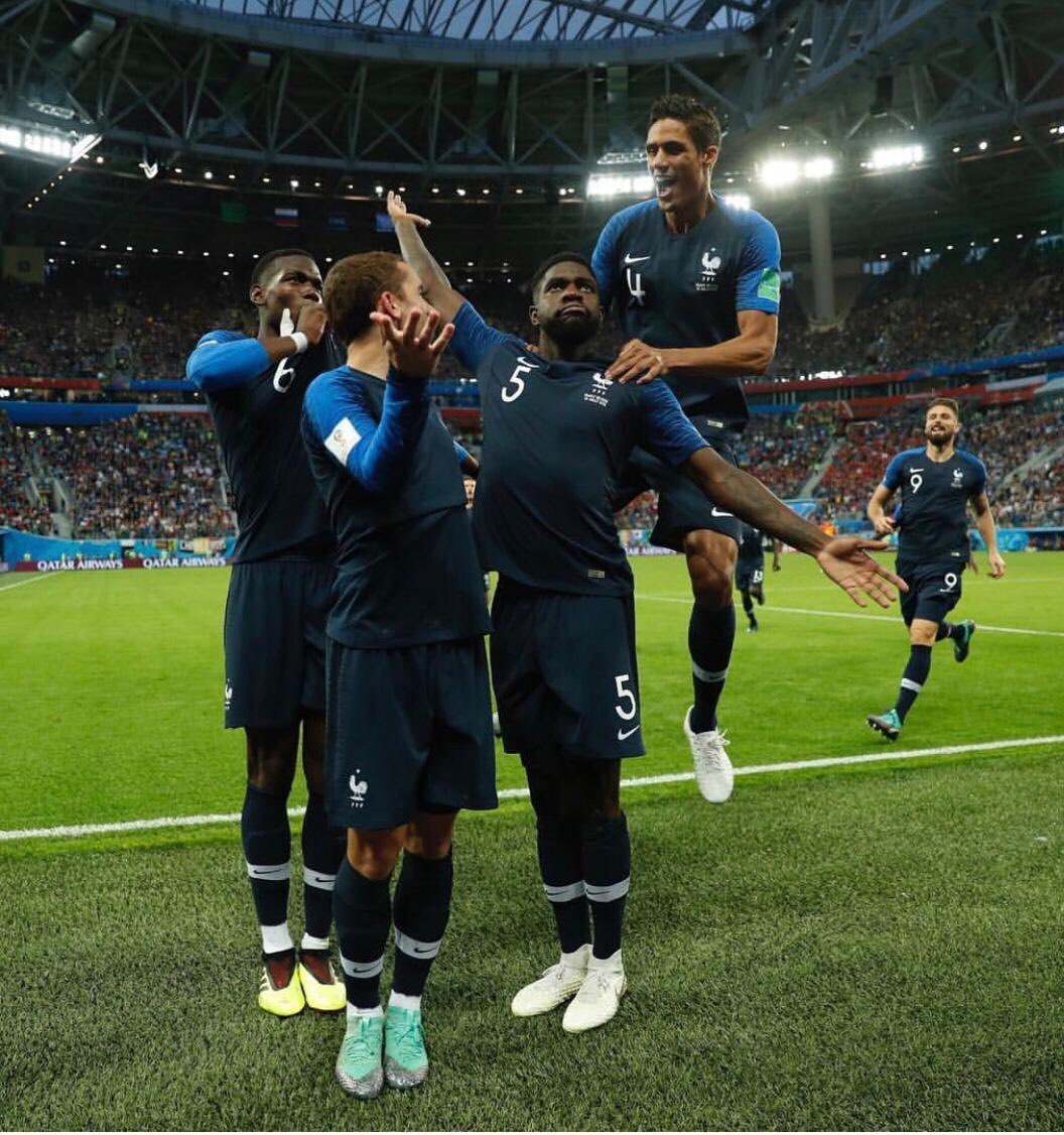 Equipe de France, Umtiti, N'Golo Kanté, France, Belgique, Photos