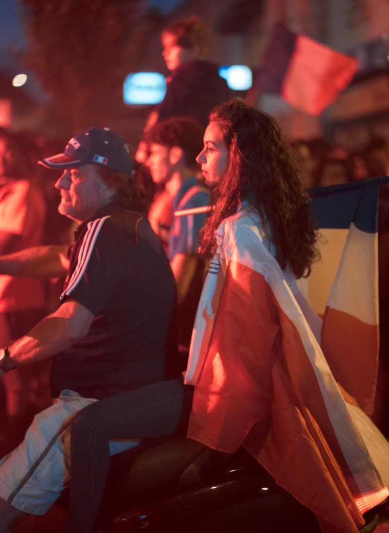 Photos Des Supporters Des Bleus