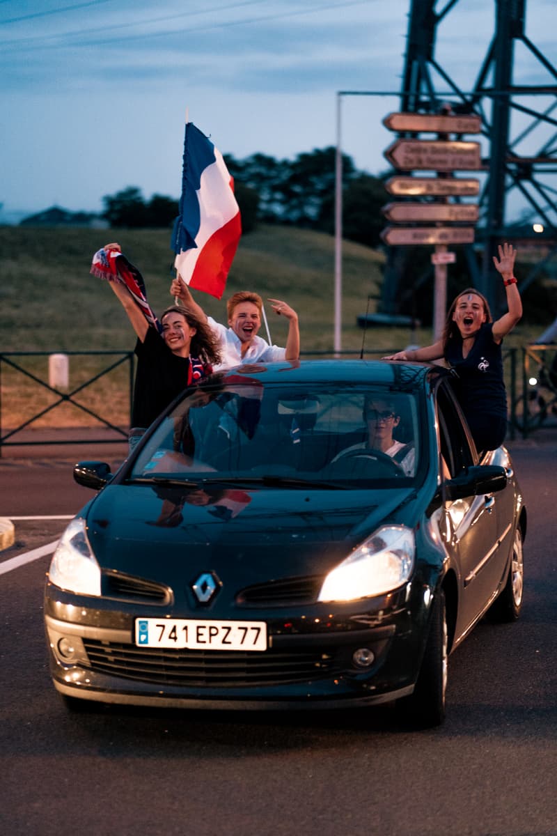 Photos Des Supporters Des Bleus
