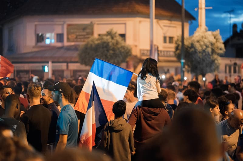 Photos Des Supporters Des Bleus