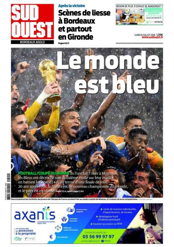 France-Croatie. Les Bleus sont champions du monde, scènes de folie dans  toute la France