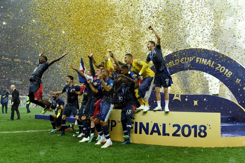 Les Plus Belles Photos De La Victoire Des Bleus