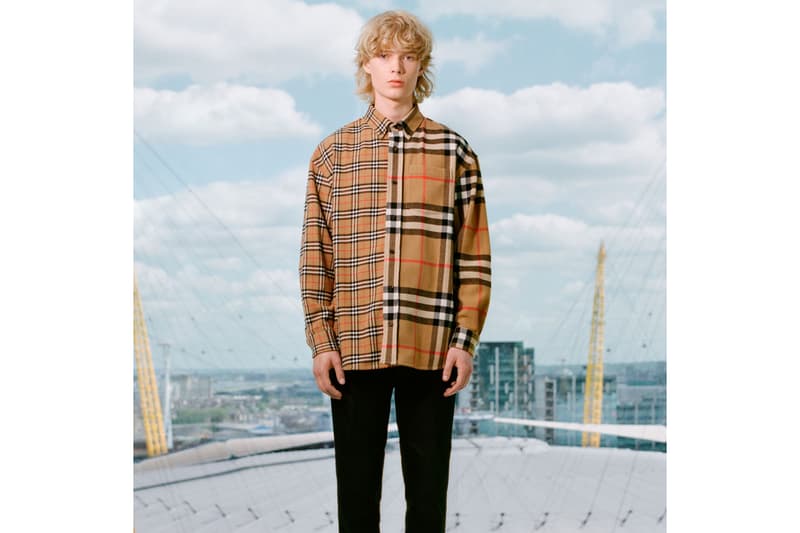 Clothing Gosha X Burberry Check Flannel Shirt Burberry X Gosha