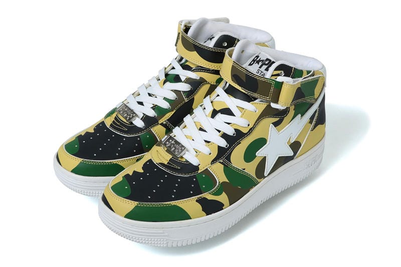 La BAPE STA Mids Arrive Avec Son Imprimé Iconique 1ST CAMO
