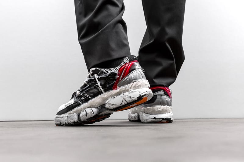 Un Meilleur Aperçu De La Sneaker "Fusion" De Maison Margiela À L'Aspect Inachevé