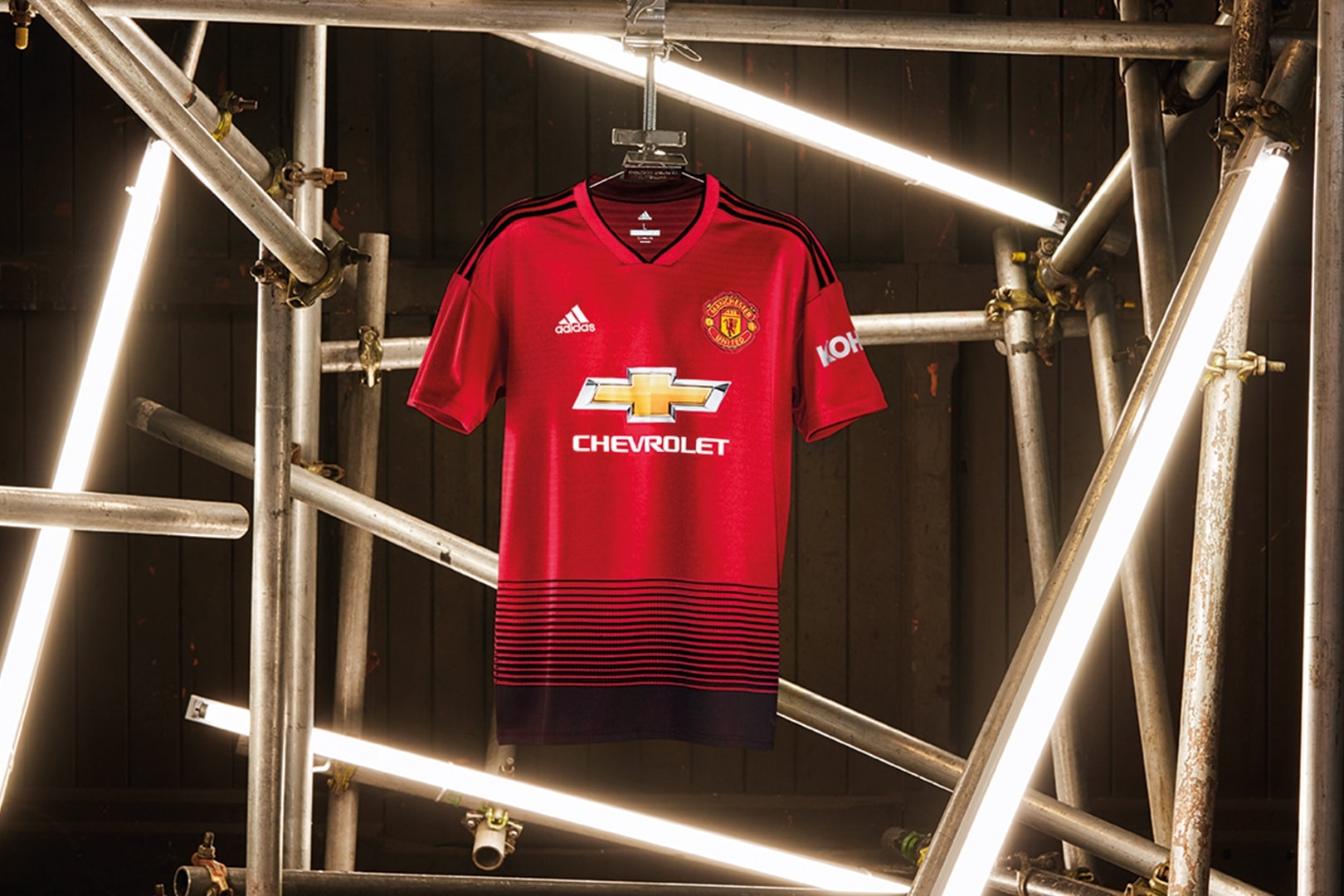adidas, maillot, domicile, manchester united