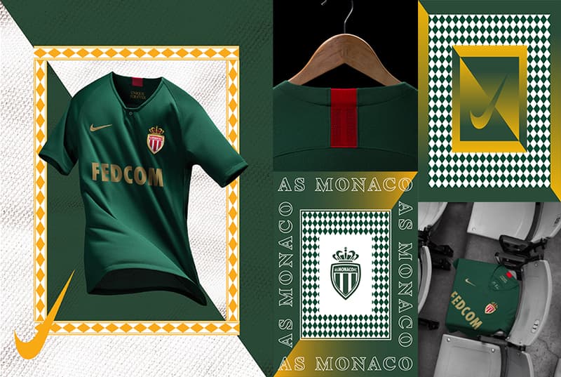 Monaco, Maillot, Away, 2018-2019