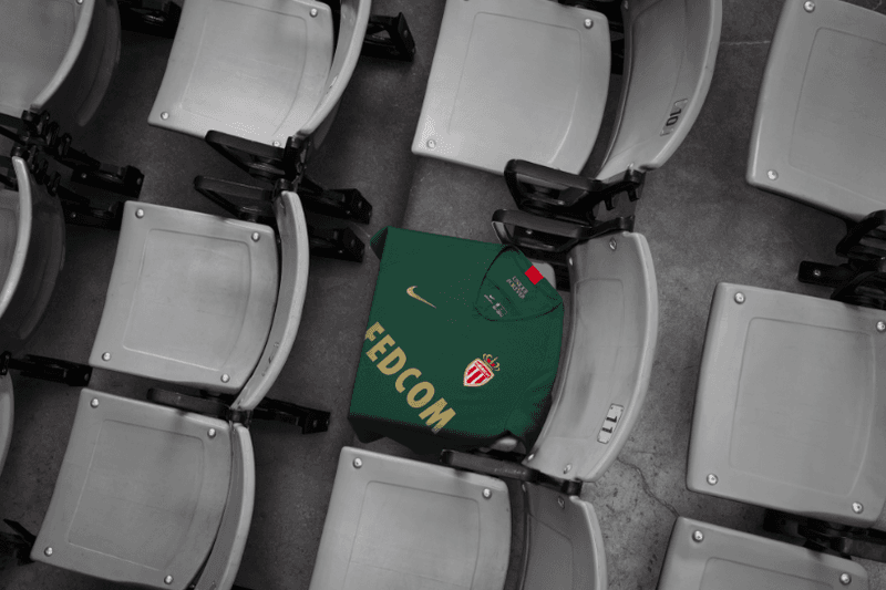 Monaco, Maillot, Away, 2018-2019