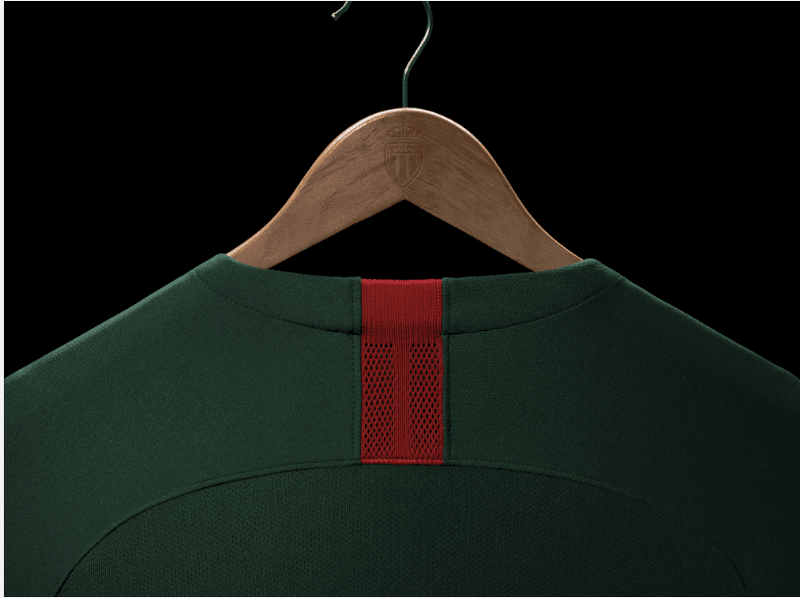Monaco, Maillot, Away, 2018-2019