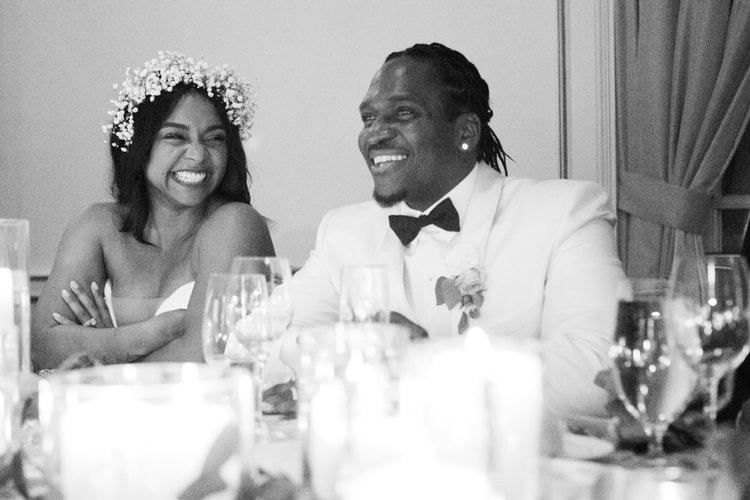 Habillé Par Kim Jones, Pusha-T Se Marie Entouré De Kanye West, Kim Kardashian Et Pharrell Williams