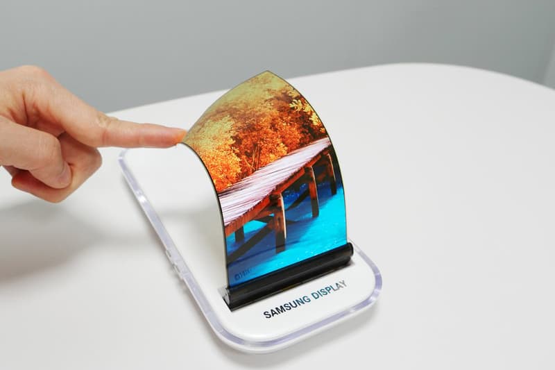 Photo De L'Écran INcassable OLED De Samsung