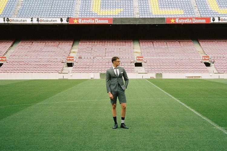 Thom Browne Et Le FC Barcelone Annoncent Leur Collaboration