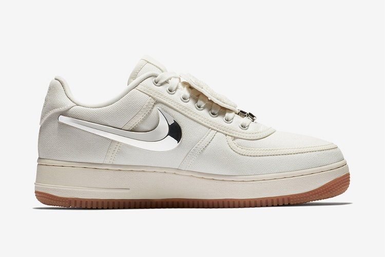 UPDATE : La Travis Scott x Nike Air Force 1 "Sail" Pourrait Sortir Uniquement Aux US