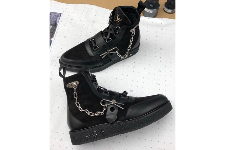 Virgil Abloh Tease Une Nouvelle Paire De Sneakers Montante Louis Vuitton