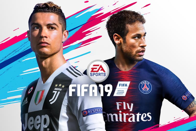 Photo Cristiano Ronaldo Neymar FIFA 19