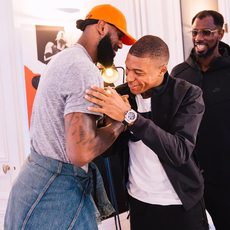 Photo LeBron James Kylian Mbappé