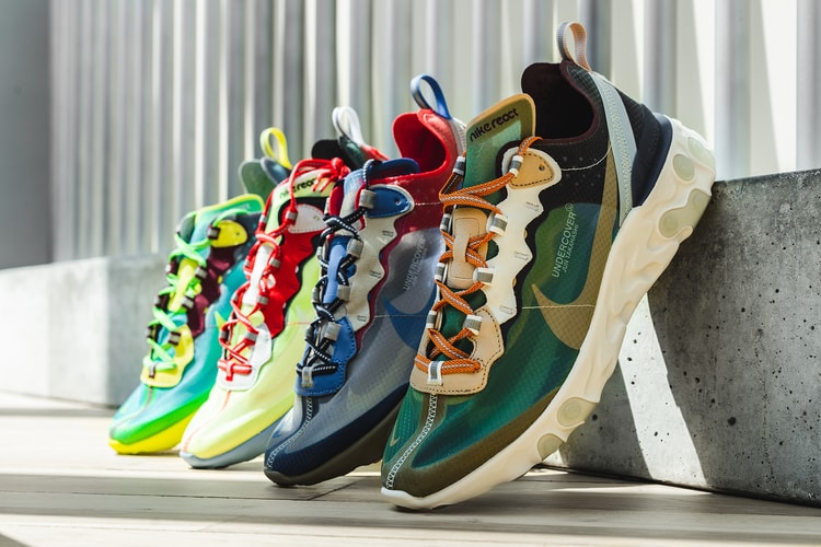 Découvrez En Détails Les 4 Nouvelles UNDERCOVER x Nike React Element 87