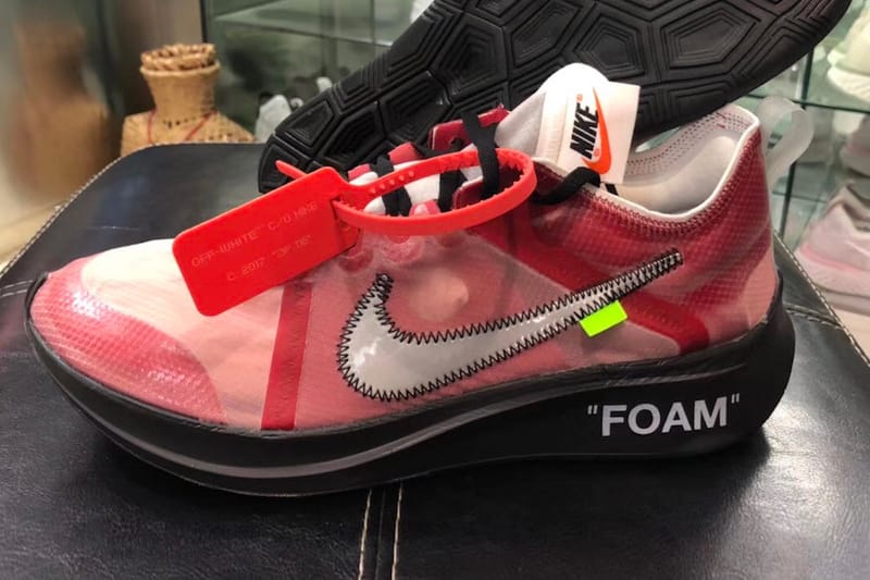 Des Visuels D'Une Nouvelle Off-White™ x Nike Zoom Fly SP Ont Fait Surface