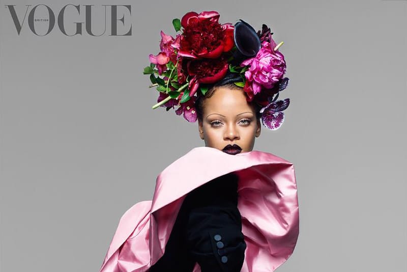 Rihanna Est L'Égérie En Couverture Du Prochain "British Vogue"