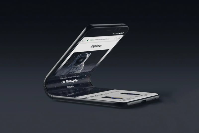 Le Concept Samsung F Nous Plonge Dans La Tendance Des Smartphones Pliables