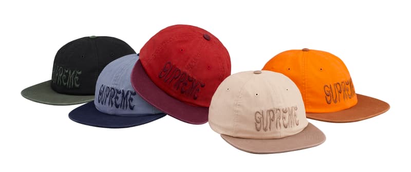 La Collection De Casquettes et Chapeaux Supreme Automne Hiver 2018