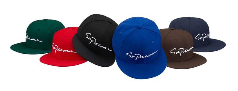 La Collection De Casquettes et Chapeaux Supreme Automne Hiver 2018