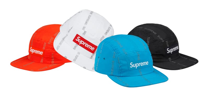 La Collection De Casquettes et Chapeaux Supreme Automne Hiver 2018