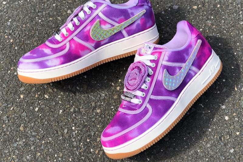 Un Artiste A Customisé Des Nike Air Force 1 À L'Image Du Nouvel Album De Travis Scott "ASTROWORLD"