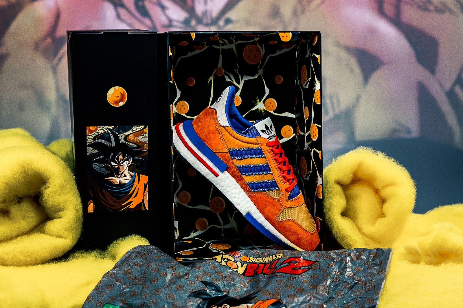 adidas Dragon Ball Z Goku Freezer Yung 1 ZX500 RM