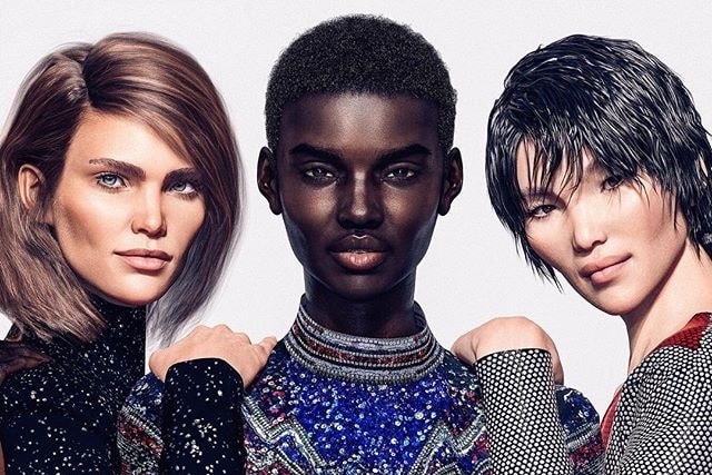 Balmain Enrôle Trois Nouveaux Mannequins Virtuels