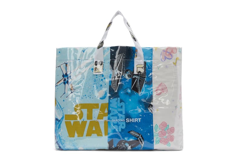 COMME des GARÇONS SHIRT sac star wars barbie drap enfance