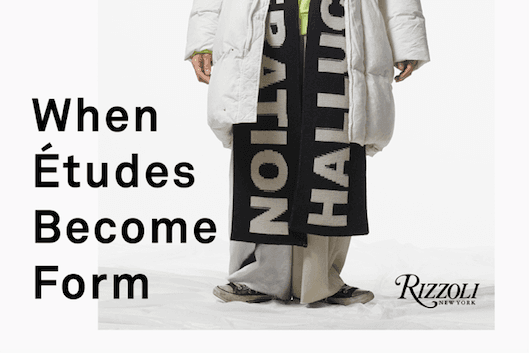 ÉTUDES Présente Son Livre 'WHEN ÉTUDES BECOME FORM'