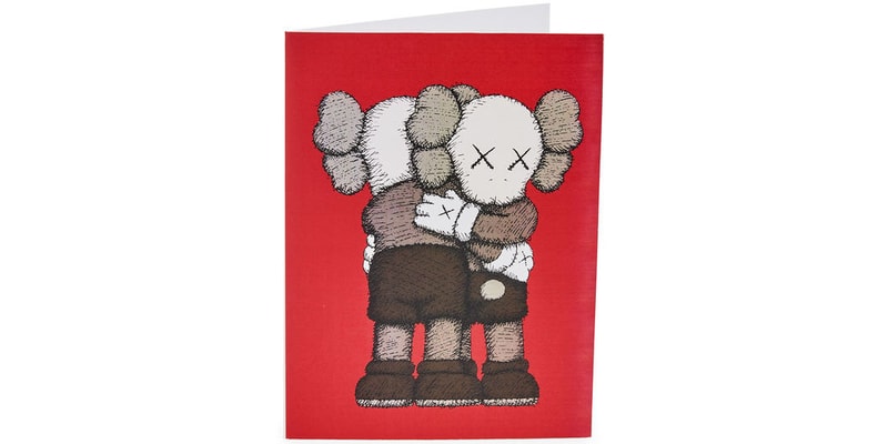 Carte De Voeux KAWS x MoMa Design Store 2018