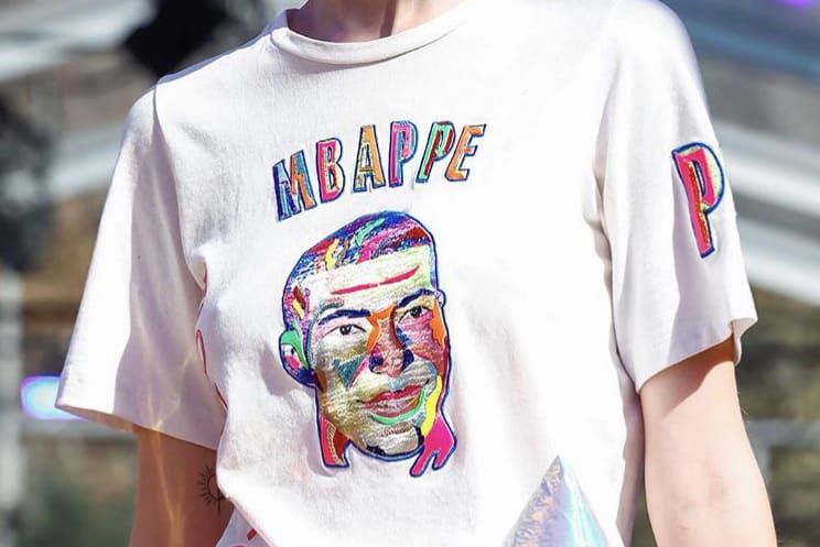 Mbappé Et Le PSG Inspirent Un Créateur Indien Lors De La Paris Fashion Week