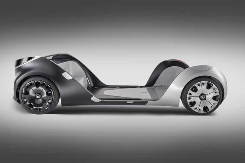 Mercedes-benz voiture autonome electrique vision urbanetic