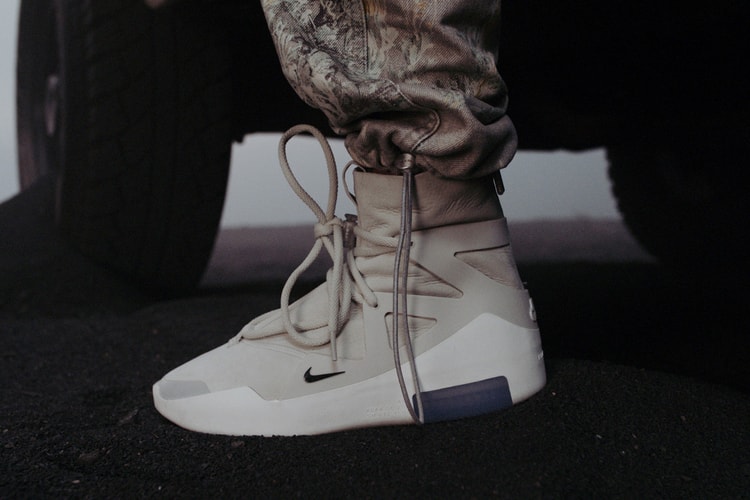 Gros Plan Sur La Sneaker Fear of God x Nike