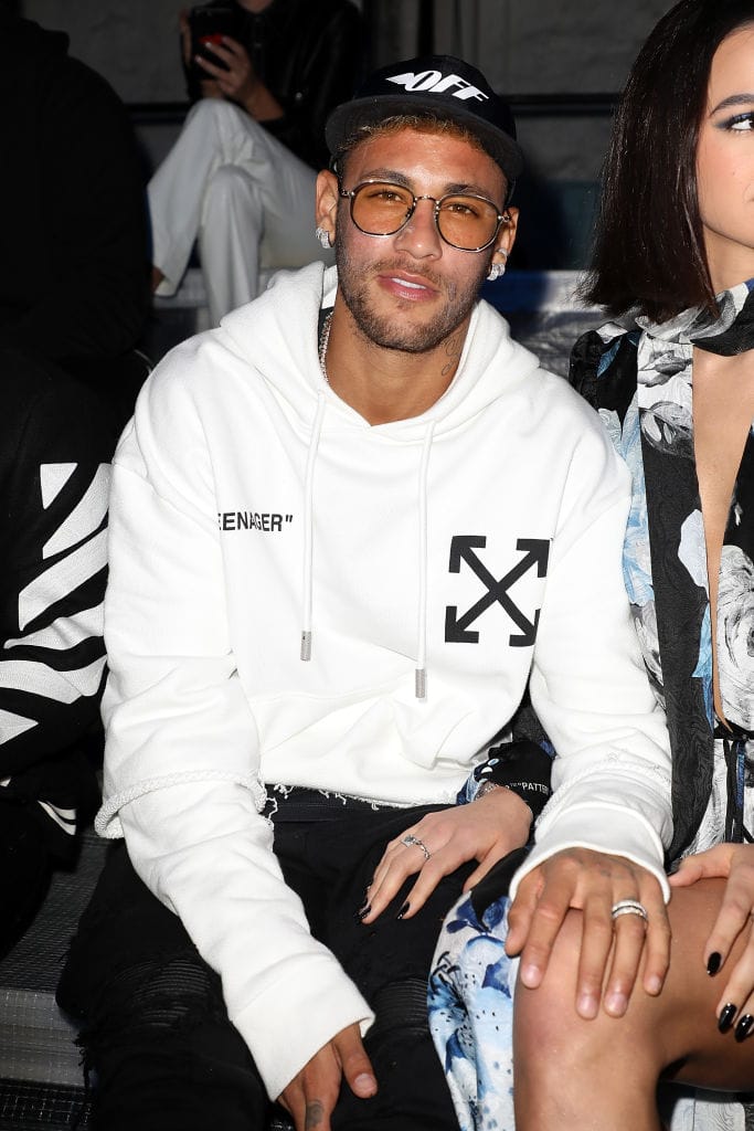 neymar off white hoodie