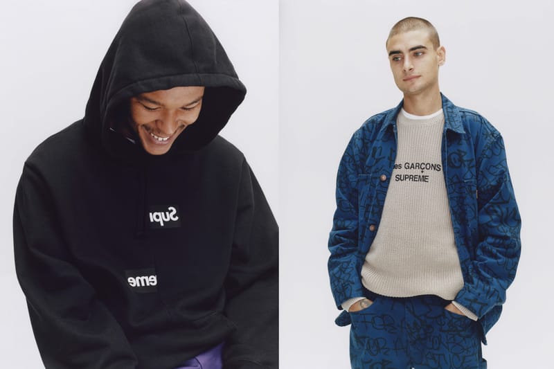 Supreme Et COMME des GARÇONS Collaborent Autour D'Une Collection Capsule Et D'Une Nouvelle Sneaker