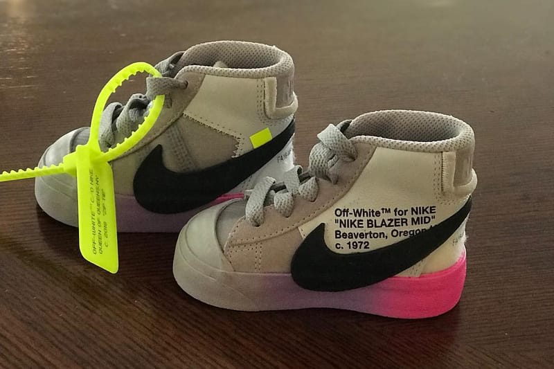Virgil Abloh A Conçu Des Off-White™ x Nike Blazer Pour La Fille De Serena Williams