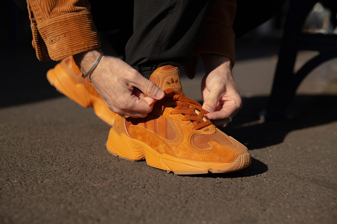 adidas yung 1 orange femme