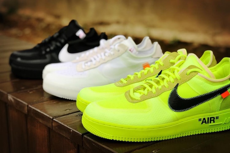 Un Aperçu Détaillé Des Nouvelles Off-White™ x Nike Air Force 1