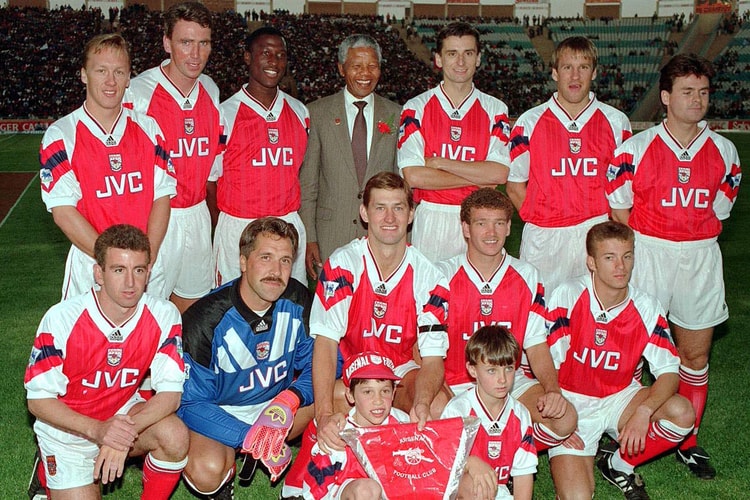 Voici À Quoi Ressemblaient Les Maillots D'Arsenal Sous L'Ère adidas Dans Les Années 90