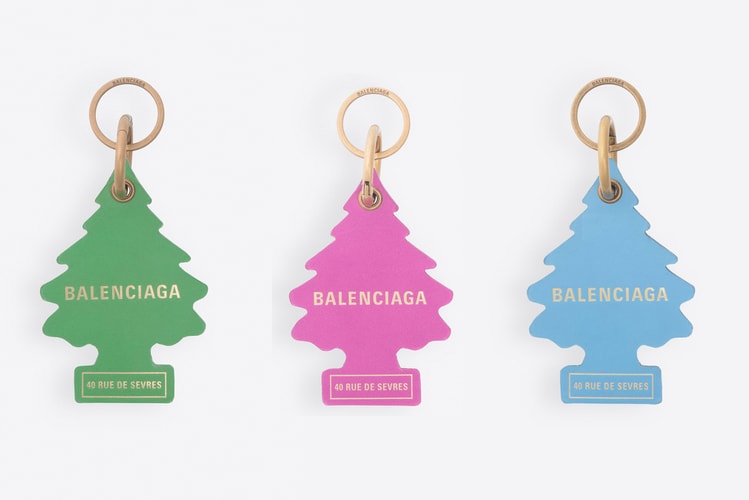 Balenciaga Sort Ses Porte-Clefs "Sapin Sent-Bon" De Luxe