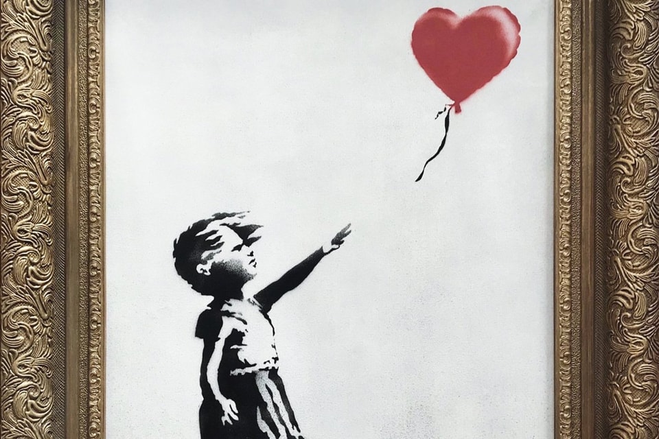 La fille au Ballon », le tableau de Banksy qui s'était autodétruit, revient  aux enchères